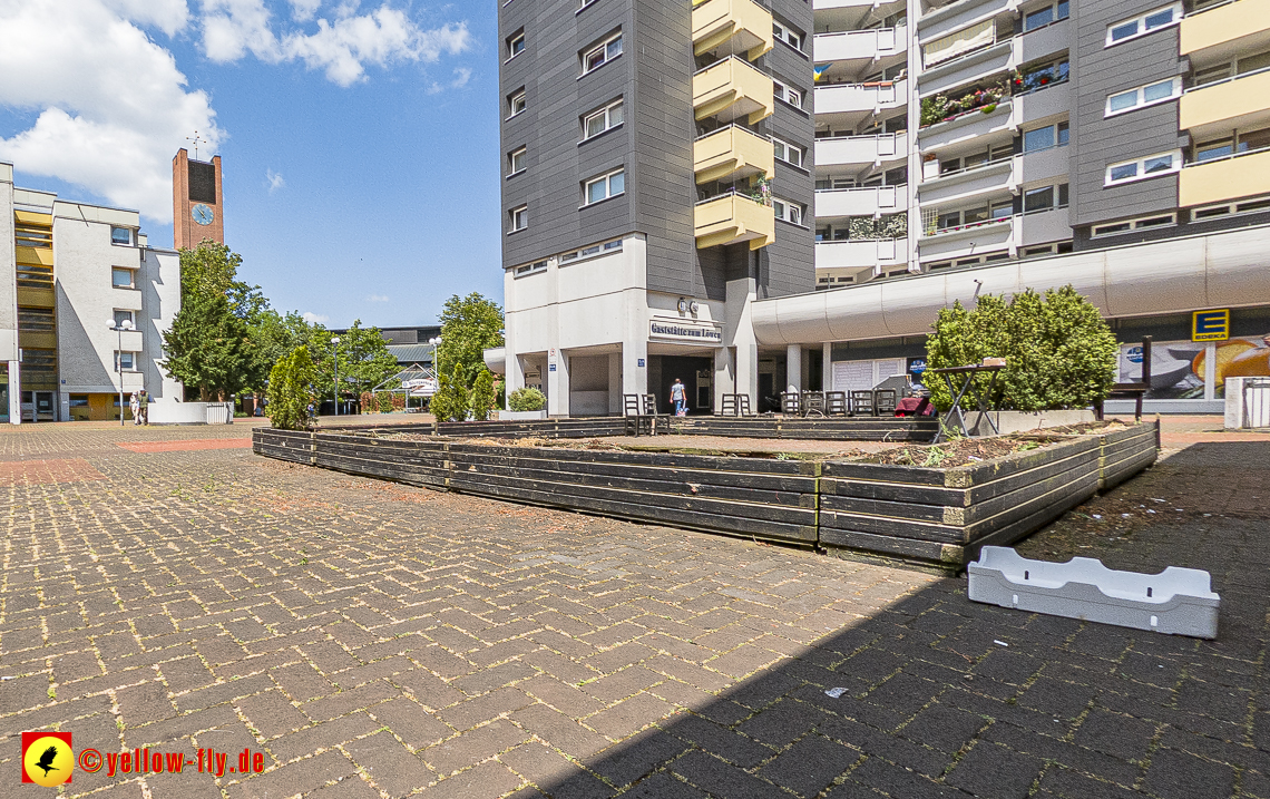 12.06.2023 - kein Grün mehr im Biergarten im Marx-Zentrum